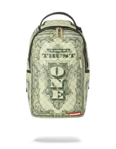 IN GOD WE TRUST GREEN BACKPACK (ONE OF ONE)