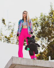 HENNY AIIR TO THE THRONE MONEYBEAR TEDDYBEAR BACKPACK