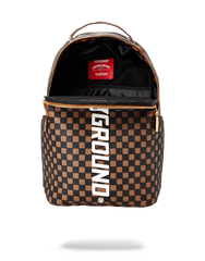 3D MOLDED RUBBER CHECKERED LOGO