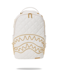 RIVIERA LE BLANC GOLD CHAIN SHARK BACKPACK (DLXV)