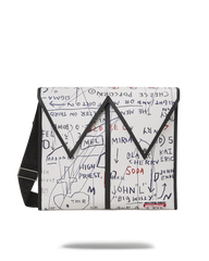 OFFICIAL BASQUIAT UNTITLED (CHEESE POPCORN) 1983 SLING MESSENGER