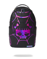 CAZZU IRIDESCENT CUT & SEW SPIDER SKULL SHARK BACKPACK (DLXV)