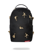 THE LOST IN SPACE BACKPACK (10 3D GOLD METAL ASTRONAUTS)