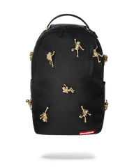THE LOST IN SPACE BACKPACK (10 3D GOLD METAL ASTRONAUTS)