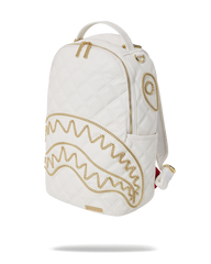 RIVIERA LE BLANC GOLD CHAIN SHARK BACKPACK (DLXV)