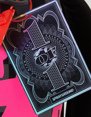 GREEN NEON DRIP BACKPACK (ONE OF ONE)