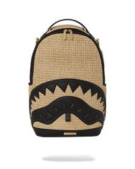 RAFFIA PALM BACKPACK