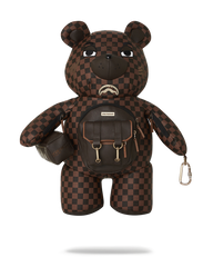 CHECKMATE ROYALE MONEYBEAR TEDDYBEAR BACKPACK