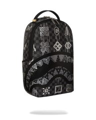 AFRICAN INTELLIGENCE 9 POWER GLYPHICS BACKPACK - SANDFLOWER COLLAB