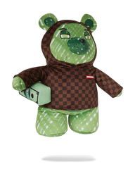 SHARKS IN PARIS FADE AWAY HOODIE MONEYBEAR TEDDYBEAR BACKPACK