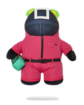SQUID GAME COLLAB PINK SOLDIERS BEAR BACKPACK