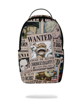 ONE PIECE WANTED SHARK POSTERS BACKPACK