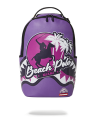 MIAMI BEACH POLO COLLAB BACKPACK (DLXV-PURPLE)