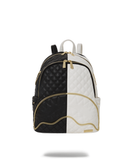 LEVELED UP SPLIT QUILT SHARK SAVAGE BACKPACK