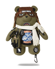 CALL OF DUTY AVIATOR FEARLESS MONEYBEAR TEDDYBEAR BACKPACK