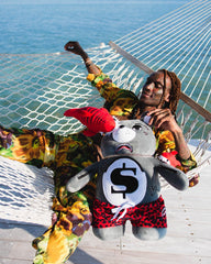 SHARK FRIENDS MONEYBEAR TEDDYBEAR BACKPACK