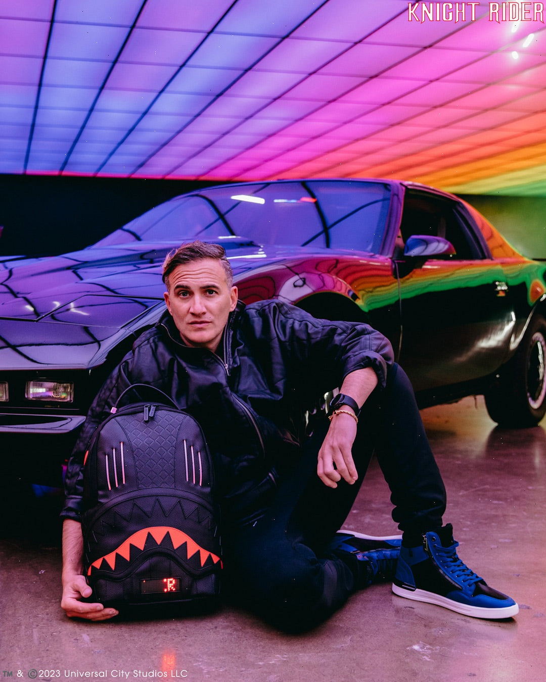 KNIGHT RIDER K.I.T.T. LED TURBO BOOST BACKPACK