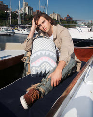 ROSE ALL DAY LA PALAIS SHARK BITE BACKPACK