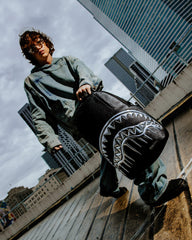 METALLIC TO THE TOUCH EXTRA DRIP BACKPACK