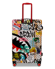 CREATE ANOTHER DAY SHARKNAUTICS HARDSHELL FULL-SIZE LUGGAGE