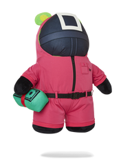SQUID GAME COLLAB PINK SOLDIERS BEAR BACKPACK