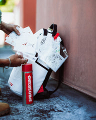 GRAFFITI ARTIST - DESIGN YOUR OWN BACKPACK - 9 STENCILS INCLUDED