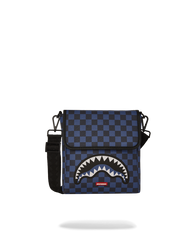 MIDNIGHT MAGIC SHARKS IN PARIS MESSENGER SLING BAG