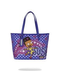 RUGRATS SUSIE CRAYON SHARK MESSENGER TOTE